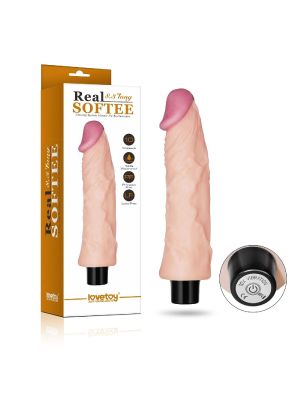 Wibrator duży miękki realistyczny penis 21,8cm