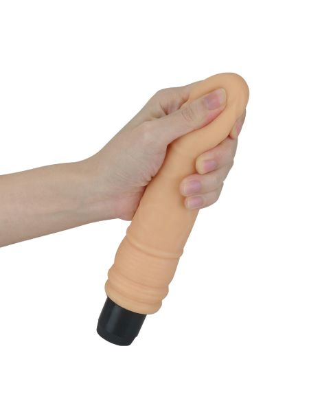 Wibrator realistyczny penis z wibracjami 20 cm - 2
