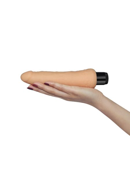 Wibrator realistyczny penis z wibracjami 20 cm - 3
