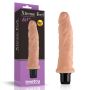 Wibrator naturalny żylasty penis z wibracją 20 cm - 2