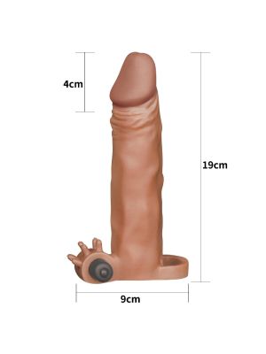 opalona nakładka na penisa przedłużenie dla par - image 2