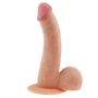 Cieliste dildo realistyczny wygląd penisa 20 cm - 3