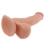 Cieliste dildo realistyczny wygląd penisa 20 cm - 5