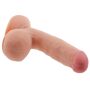 Żylaste dildo realistyczne z przyssawką 18 cm - 5