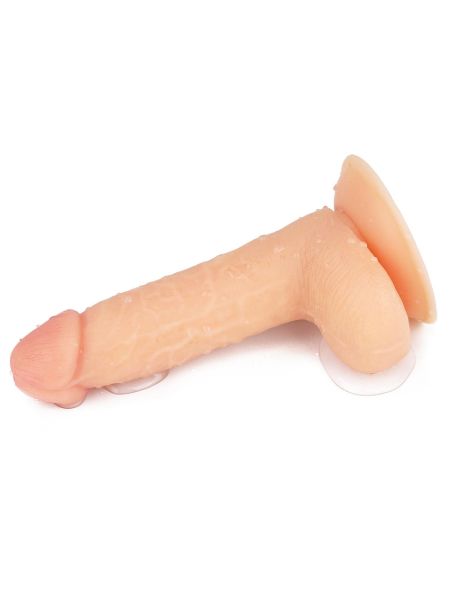 Gruby penis wyżyłowany  z przyssawką dildo 18 cm - 10