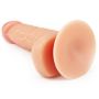 Gruby penis wyżyłowany  z przyssawką dildo 18 cm - 6