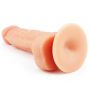 Penis wyżyłowany gruby z przyssawką dildo 18 cm - 6