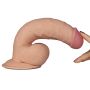 Penis realistyczne dildo z jądrami i wibracjami 21,5 cm - 5