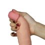 Penis realistyczne dildo z jądrami i wibracjami 21,5 cm - 7