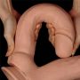 Wyżyłowane podwójne potężne dildo do sexu  33 cm - 11