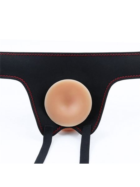 Strap-on dildo elastyczne realistyczny penis 21 cm - 9