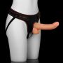 Strap-on dildo elastyczne realistyczny penis 21 cm - 23