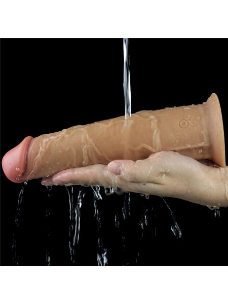 Realistyczne żylaste dildo penis  przyssawka 20,5cm - 11