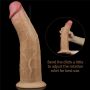 Realistyczne żylaste dildo penis  przyssawka 20,5cm - 16