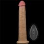 Silikonowe realistyczne  żylaste sex dildo z przyssawką 26 cm - 5