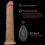 Silikonowe realistyczne  żylaste sex dildo z przyssawką 26 cm - 21