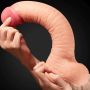 Ogromne dildo realistyczny wygląd przyssawka 30 cm - 9