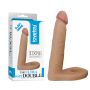 Gumowe dildo  sex analny penis z otworem na penisa 16cm - 2