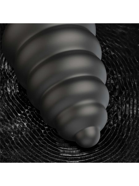 Korek analny z wibracjami w kształcie choineczki - 10