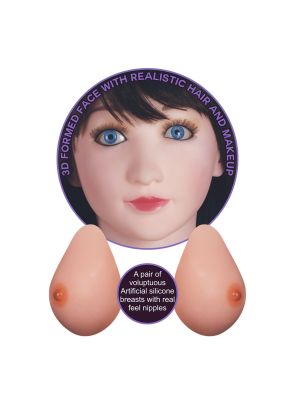 Sex gadżet dmuchana lalka realistyczna pochwa  i piersi - image 2