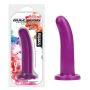 Fioletowe silikonowe dildo do strap-ona sex analny - 2