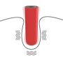 Czerwony poręczny mały wibrator potężne wibracje - 9