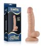 Elastyczne dildo przyssawką pulsujące żyły jak prawdziwy - 6