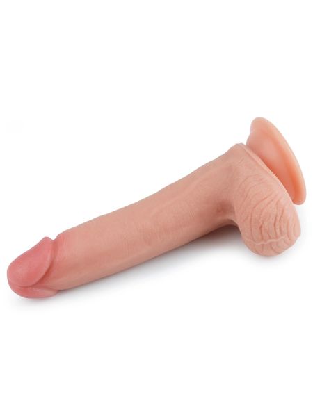 Silikonowe realistyczne dildo z przyssawką 20,5 cm - 7