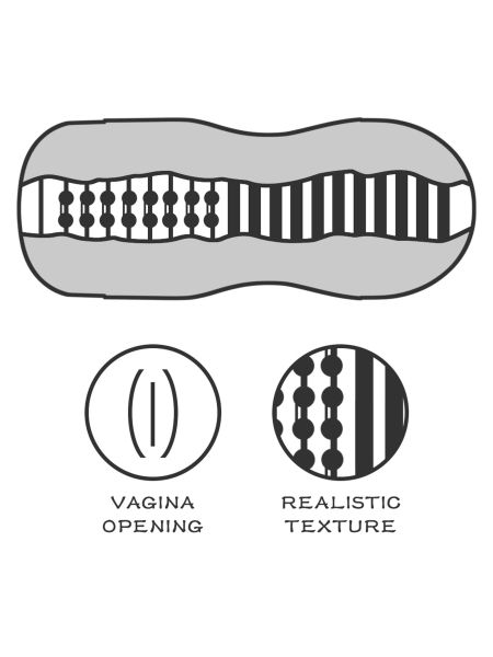 Ciasna wagina masturbator elastyczna realistyczna pochwa - 2