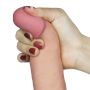 Gumowe dildo erotyczne z przyssawka i wibracjami - 9
