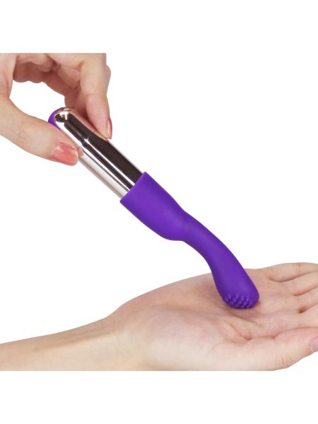 Zabawka wibrator z wypustkami penis wibracje - 5