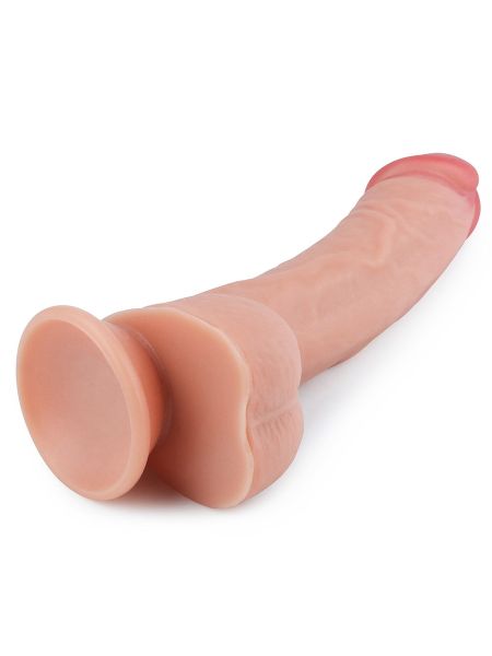 Realistyczny duży elastyczny penis przyssawka 20,5 - 3