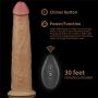 Analny giętki penis z przyssawką żylasty 23cm - 19