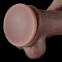 Gruby realistyczny penis z żyłami przyssawką i jądrami 29 cm - 11