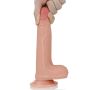 Zabawka erotyczna penis na przyssawce  żylasty 18,5 - 8