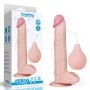 Penis dildo realistyczne z przyssawką i wytryskiem - 2