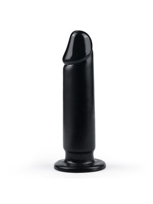 Dildo czarny lateksowy penis giętki z przyssawką - image 2
