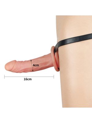 Majtki strap-on sex analny żylasty trzon 18 cm - image 2
