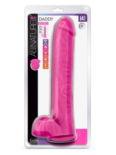 Wielke realistyczne dildo przyssawka strap-on 35cm - 5