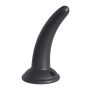 13 cm dildo czarne gładkie do sexu analnego i waginalnego - 7