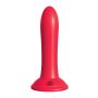 Strap-on uprząż z silikonowym gładkim dildo 13 cm - 8