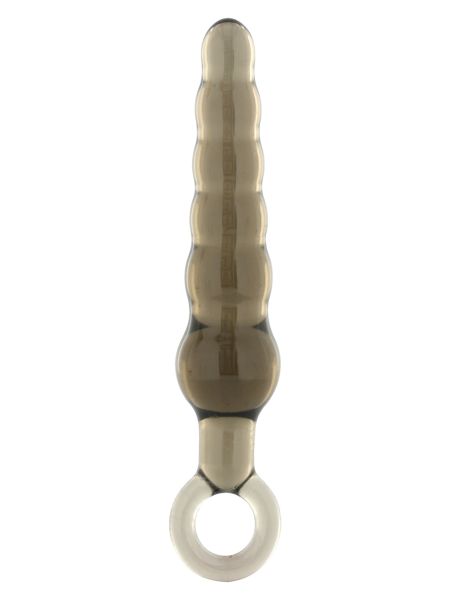 Stożkowy plug zatyczka analna korek z uchwytem - 3