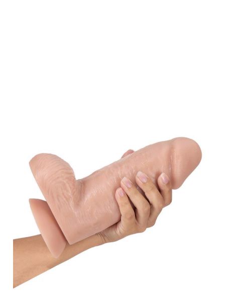 Dildo gruby realistyczny penis z przyssawką 25,5cm - 6