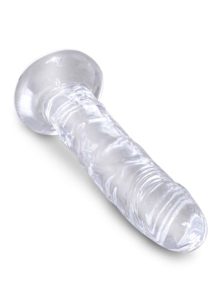 sztuczny penis Żelowe miękkie dildo z mocną przyssawką 15 cm - 3