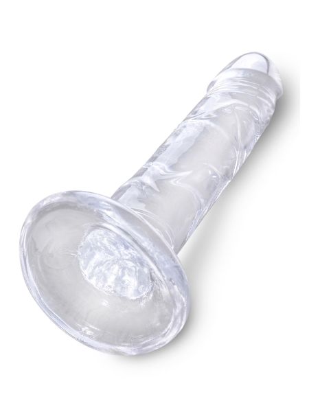 sztuczny penis Żelowe miękkie dildo z mocną przyssawką 15 cm - 4