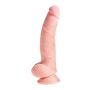 Dildo miękkie realistyczne penis przyssawka 20 cm - 2