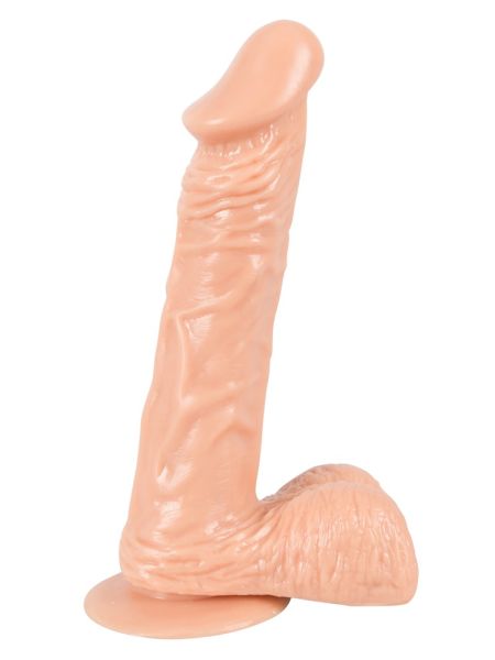 Dildo duże giętkie realistyczne przyssawka 22,5 cm - 3