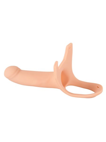 Dildo strap-on przedłużenie penisa elastyczne 26cm - 11