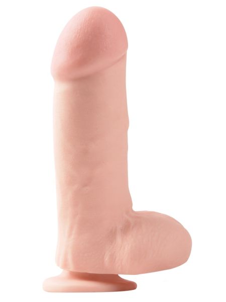 Sztuczny penis grube realistyczne dildo miękkie silikonowe 20 cm - 3