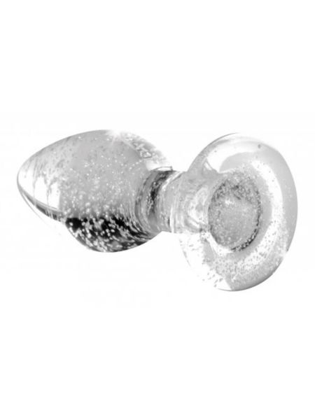 Zatyczka podświetlany szklany korek analny wodoodporny - 2